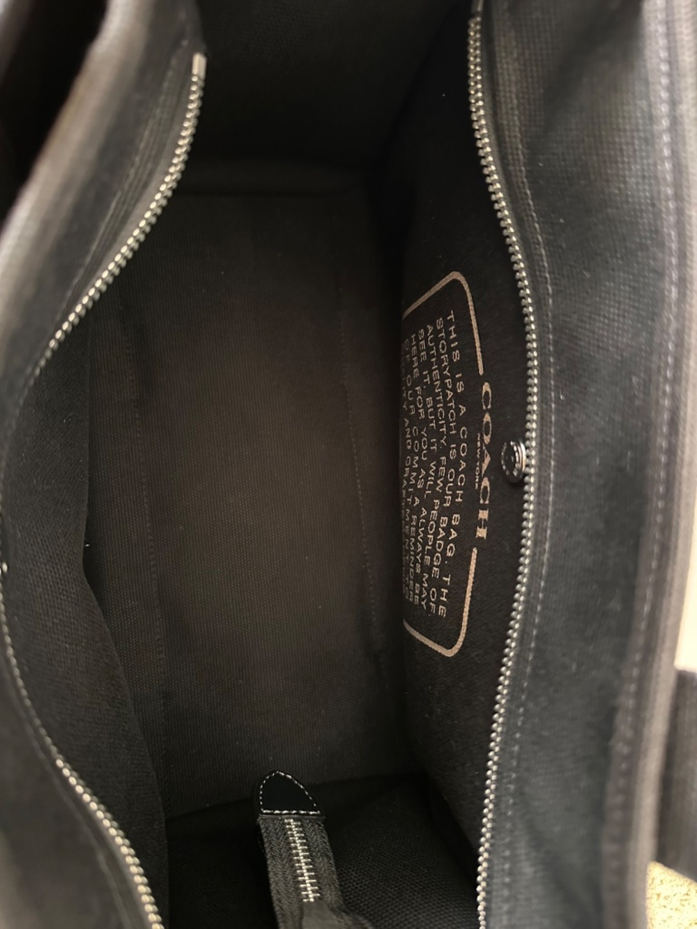 Coach Cargo Tote Bag New York Embroidered Logo - Picture 6 of 13